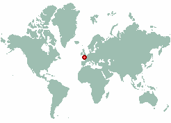 Le Chene in world map